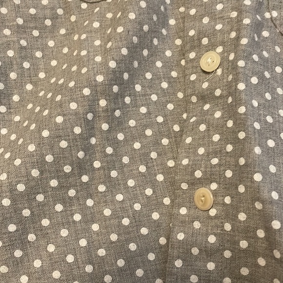 J. Crew polka dot flannel shirt - Picture 3 of 3